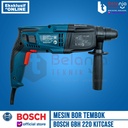 Bosch Mesin Bor Tembok Rotary Hammer Drill GBH 220 22MM Kit Case 6 ACC