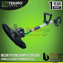 TEKIRO Mesin Potong Rumput Baterai XV 20V Grass Trimmer Cordless XV20V
