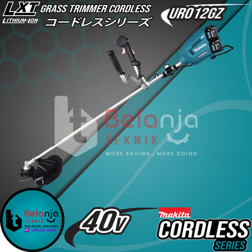 Makita Mesin Rumput UR012GZ02 Grass Trimmer Cordless + Baterai 40V Set