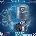 Grundfos Mesin Pompa Air Pendorong CM 3-3 PT Booster Multistage 20 M