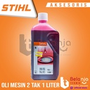 Stihl Oli Samping 2 Tak 1 Liter Oli Mesin Potong Kayu Potong Rumput 1L