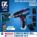 Bosch Bor Tembok Cordless GSB 120-LI Mata Bor Obeng + X-Line 25 PCS