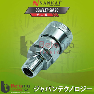 Nankai Quick Coupler SM 20 Sambungan Selang Kompresor Cuk Kopler SM20