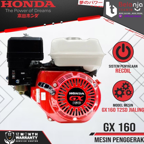 Honda Mesin Vibrator Pemadat Cor Beton GX 160 Thailand Selang 6 Meter