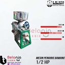 Mesin Pengiris Perajang Pemotong Bawang Iris Bawang 1/2 HP Unit Only
