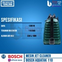 Bosch Jet Cleaner Long Lance Aquatak 110 1300W + Sambungan Selang 6 M