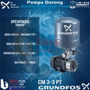 Grundfos Mesin Pompa Air Pendorong CM 3-3 PT Booster Multistage 20 M