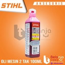 Stihl Oli Samping 2 Tak 100cc Oli Mesin Potong Kayu Potong Rumput