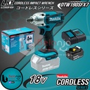Makita Mesin Pembuka Baut DTW190 SFX7 1/2" DTW Impact Wrench Cordless
