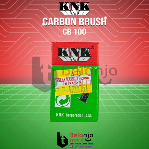 KNK Carbon Brush CB 100 Kul Arang Spul Bostel CB100 Areng Sepul