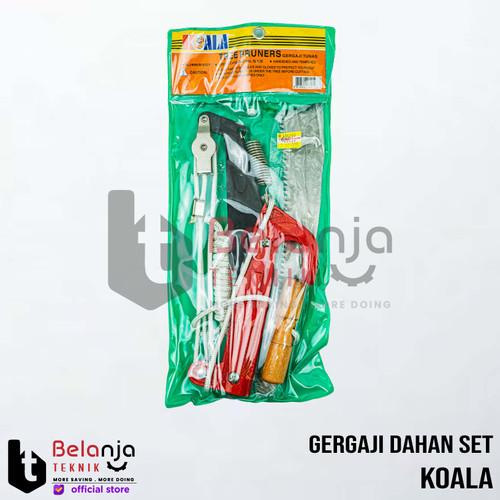 Koala Crocodile Gergaji Dahan Set Pemotong Dahan Manual Tree Pruner