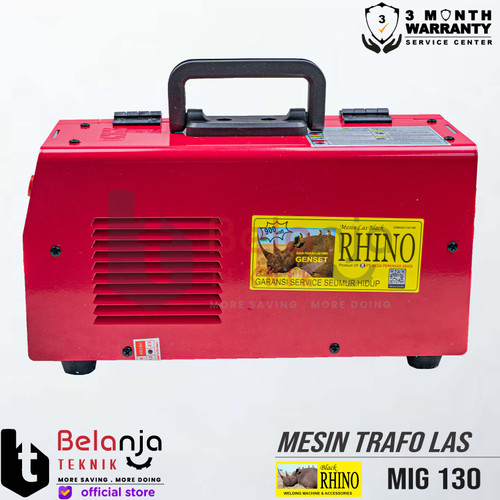 Travo Las Co2 Black Rhino Mig 130 Tanpa Gas Migi130 Mig13