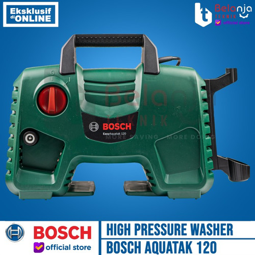 BOSCH Mesin Cuci Aquatak 120 Bar AQT Jet Cleaner DIY Car Cleaning Kit