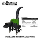 Mahkota Mesin Pencacah Ranting Rumput Chaff Cutter MCC 12-200 Unit Only