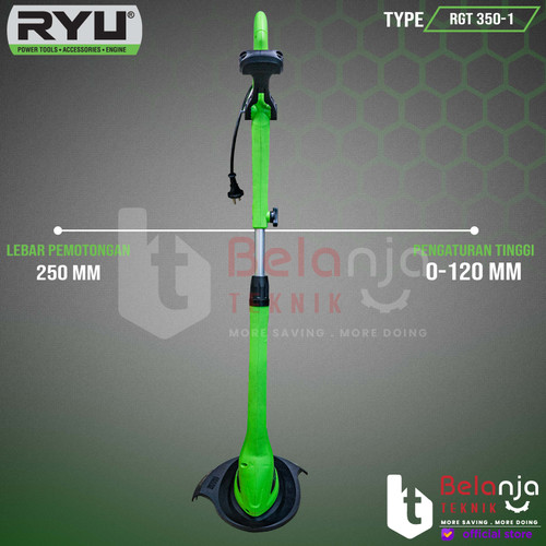 Ryu Mesin Potong Rumput Senar RGT 350-1 Trimmer Grass 300 W RGT350-1