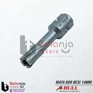 Bull Mata Bor Besi Magnet TCT 14 MM Jetbroach Annular Cutter 14MM