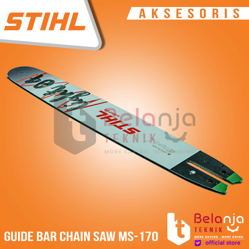 STIHL Guide Bar Chain Saw MS-170 14 Inch 1.1 Bar Chainsaw Bar Gergaji