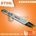 STIHL Guide Bar Chain Saw MS-170 14 Inch 1.1 Bar Chainsaw Bar Gergaji
