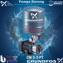 Grundfos Mesin Pompa Air Pendorong CM 3-3 PT Booster Multistage 20 M