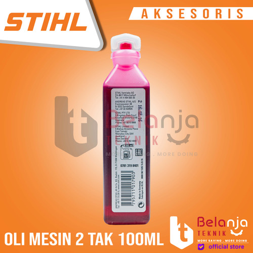 Stihl Oli Samping 2 Tak 100cc Oli Mesin Potong Kayu Potong Rumput