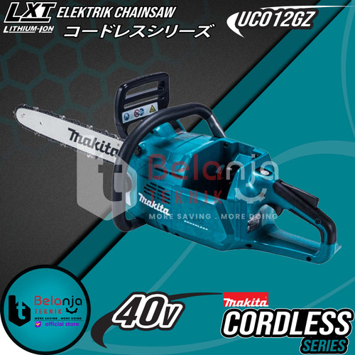 Makita Chainsaw Cordless UC012GZ Mesin Gergaji Kayu Baterai 16 In 40V