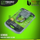 Tekiro Kunci Gembok Kotak Leher Pendek 60 mm Rumah Pagar Padlock Short