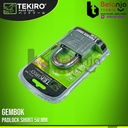 Tekiro Kunci Gembok 50 mm Leher Pendek Gembok Rumah Pagar 50mm Padlock