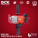 DCK Power Mixer With Stirrer KQU160 Mesin Pengaduk Semen 12MM 800 Watt