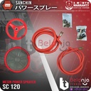 Sanchin Power Sprayer SC 120 Mesin Cuci Steam + Dinamo 10 HP 3 Phase