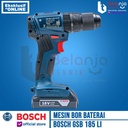 Bosch Mesin Bor Tembok Baterai Impact Drill Cordless GSB 185-Li 18 V