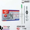 H&L HL Spray Gun F 75 Tabung Atas Alat Semprot Cat F75G 400 CC