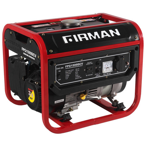 Firman Mesin Genset Bensin FPG 1599 DCV F1 Generator 1200 Watt 1 Phase