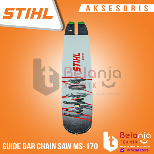 STIHL Guide Bar Chain Saw MS-170 14 Inch 1.1 Bar Chainsaw Bar Gergaji