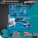 Makita Cordless Hammer Driver Drill HP488D Bor Baterai 18V HP 488 D