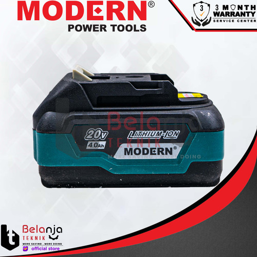 Modern 20V 4Ah Battery Cordless 20 Volt 4 Ampere Baterai M-90 M65 M90