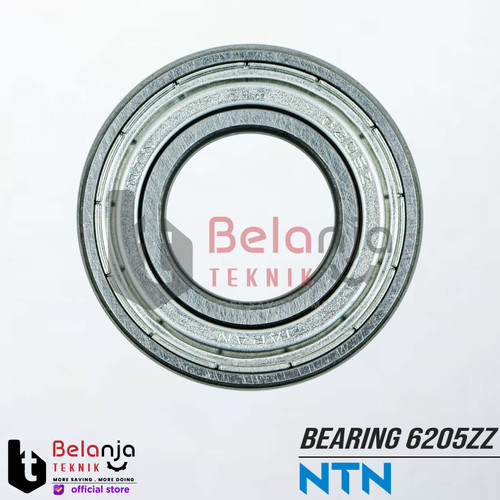 NTN Ball Bearing 6205 ZZ 25mm x 52mm x 15mm Laker Laher Klahar 6205 ZZ