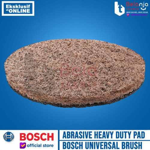 Bosch Abrasive Heavy Duty Pad 3 PCS Aksesoris Sikat Universal Brush