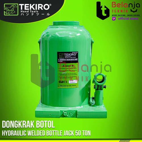 Tekiro Dongkrak Botol 50 Ton Alat Pengganjal Mobil Alat Perkakas 50Ton
