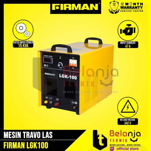 Firman Welding Machine LGK 100L Mesin Travo Las Trafo LGK100 Inverter