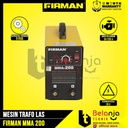 Firman Mesin Travo Las WS 200S Trafo DC MMA Inverter Heavy Industrial