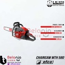 Efco ChainSaw Bensin MTH580 Mesin Potong Kayu Gergaji 2Tak MTH 580
