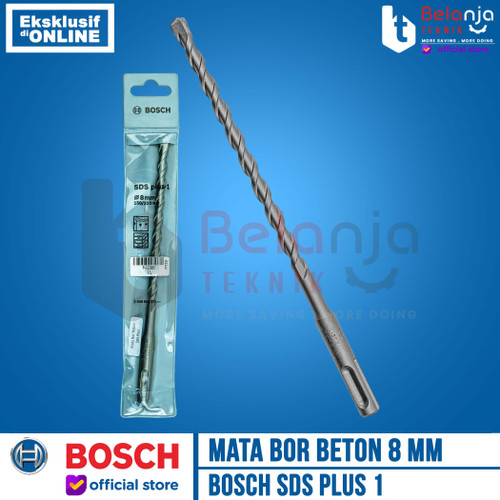 Bosch Mata Bor Beton 8MM X 210MM SDS Plus 1 Mata Hammer Drill Bits