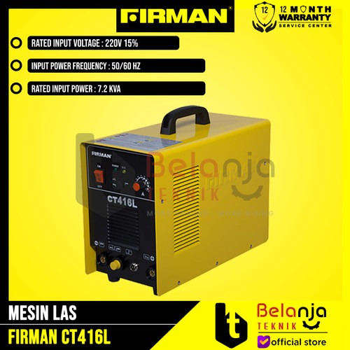 Firman Welding Machine CT 416L Mesin Las MMA Inverter Heavy Industrial