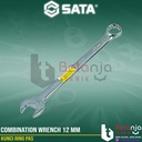 Sata Kunci Ring Pas 12 MM Combination Wrench 12mm 40207 Ringpas 12 MM
