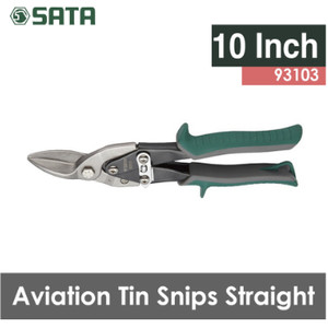Sata Gunting Besi 10 Inch Tang Lurus Aviation Tin Snips Straight 93103