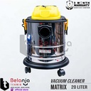 Matrix Vacum Cleaner Wet Dry VC 20.1 Mesin Sedot Debu Basah Kering 20L