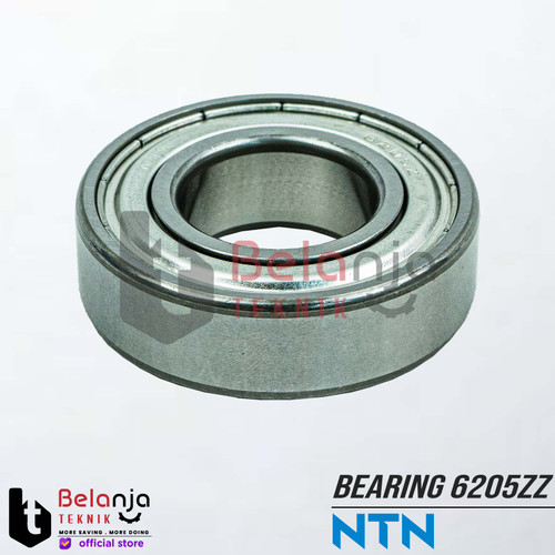 NTN Ball Bearing 6205 ZZ 25mm x 52mm x 15mm Laker Laher Klahar 6205 ZZ