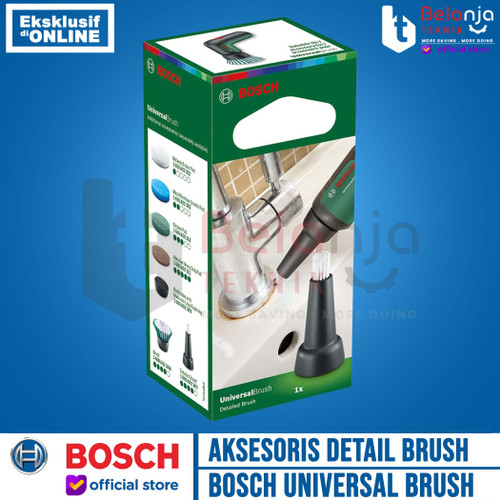Bosch Detail Brush Aksesoris Sikat Pembersih Universal Brush