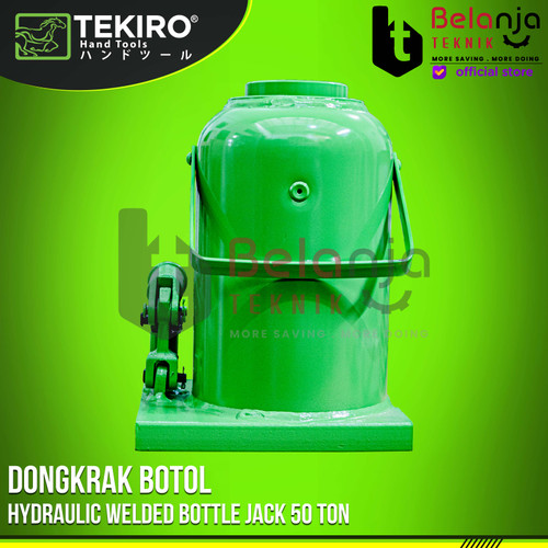 Tekiro Dongkrak Botol 50 Ton Alat Pengganjal Mobil Alat Perkakas 50Ton