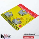 Kenmaster Kunci Gembok Pagar Rumah Leher Pendek 50 MM Set 3 Pcs 50mm